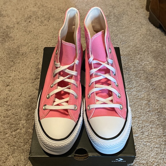 Pink Platform Converse - Picture 5 of 8